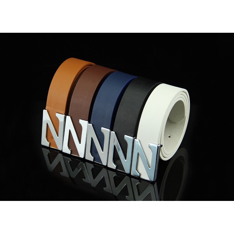 Dây Nịt Thắt Lưng Nam Đầu Kim Loại Dây Da Cao Cấp