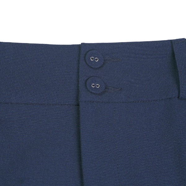 Quần tây nữ công sở 9 tấc màu xanh bigisize đẹp trơn Thái Hoà 2c982-95-01