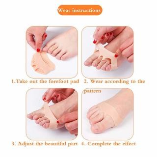 2 cái / cặp Đệm chân, Đệm bàn chân tổ ong, Đệm cổ chân cho nam và nữ Đệm mát xa chân chống trượt Hỗ trợ