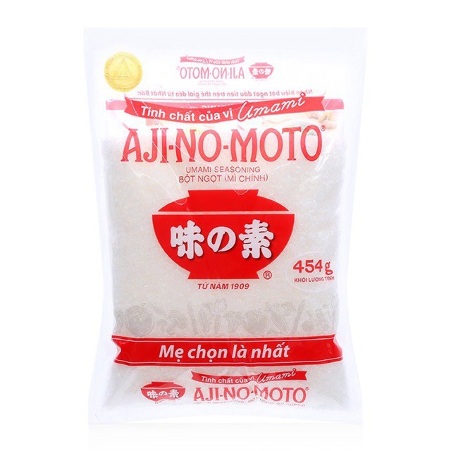 Bột ngọt Ajinomoto 454g date mới .