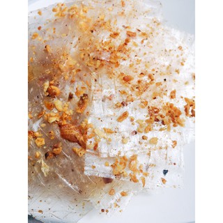 Ngon bánh tráng trộn tỏi chay 500g bánh tráng trộn tỏi ăn chay được ji-b bách hóa
