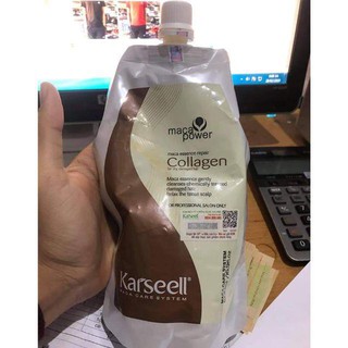 Ủ hấp phục hồi tóc collagen karseell maca