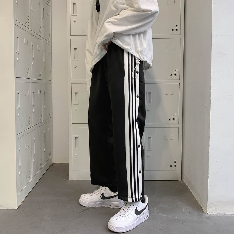 Quần dài cho nam ống rộng thời trang phong cách Hàn Quốc