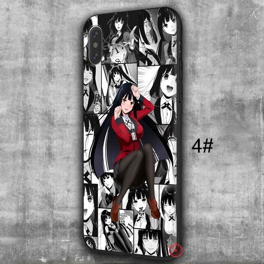 IPhone XS Max XR 10 X 5 5s 6 6s 7 8 Plus Soft Silicone Phone Cover 7SA Anime Kakegurui