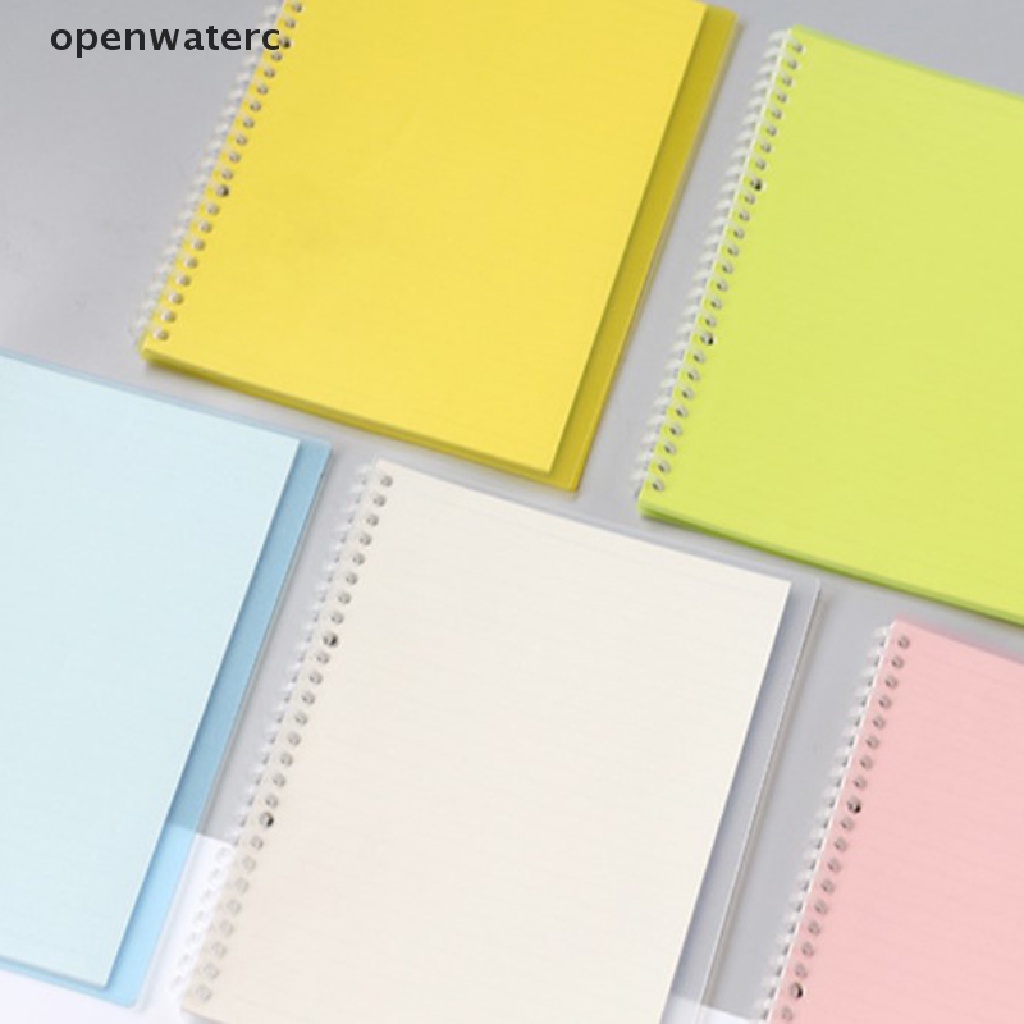 Set 5 Vòng Xoắn Ốc 30 Lỗ Bằng Nhựa Chuyên Dụng Cho Văn Phòng vn