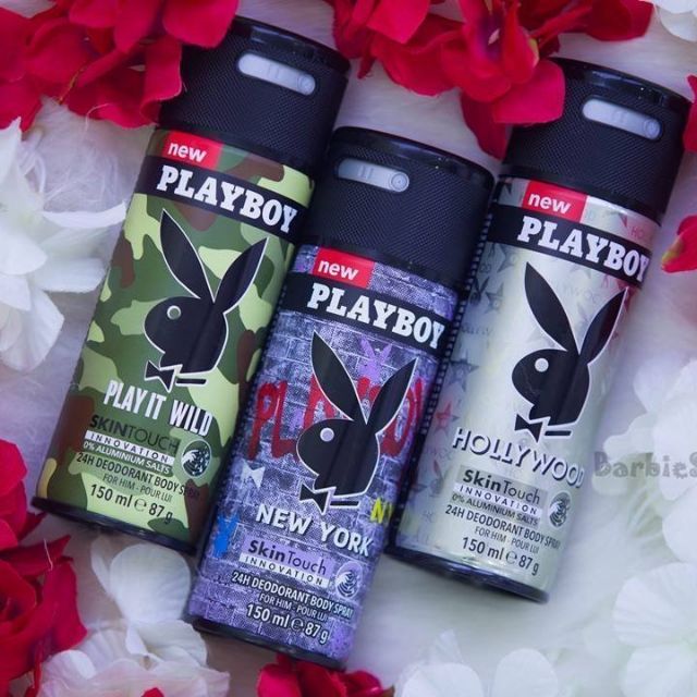 Xịt khử mùi toàn thân playboy