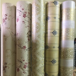 Giấy dán tường hoa văn, decal dán tường, chống thấm nước