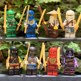 Set 8 đồ chơi mô hình Ninja Go 005680 giáo dục trẻ em