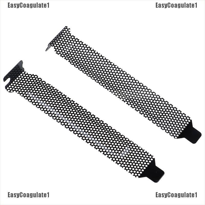 Bộ 10 tấm lưới thép cứng che khe cắm PCI phía sau thùng máy tính