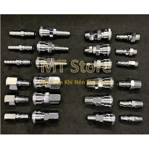 hơi Ống PU 6.5x10mm - Đuôi 10mm - Ren Trong 17 - Răng Ngoài 17