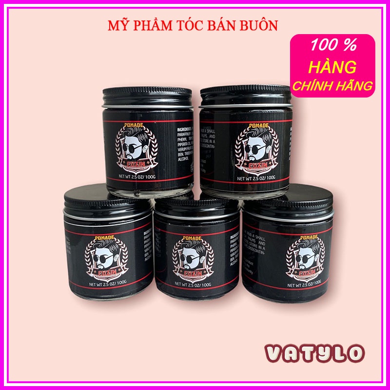 Sáp Vuốt Tóc Nam CUZIN Keo vuốt tóc nam Gel tạo kiểu undercut side part mùi thơm dễ chịu MN39