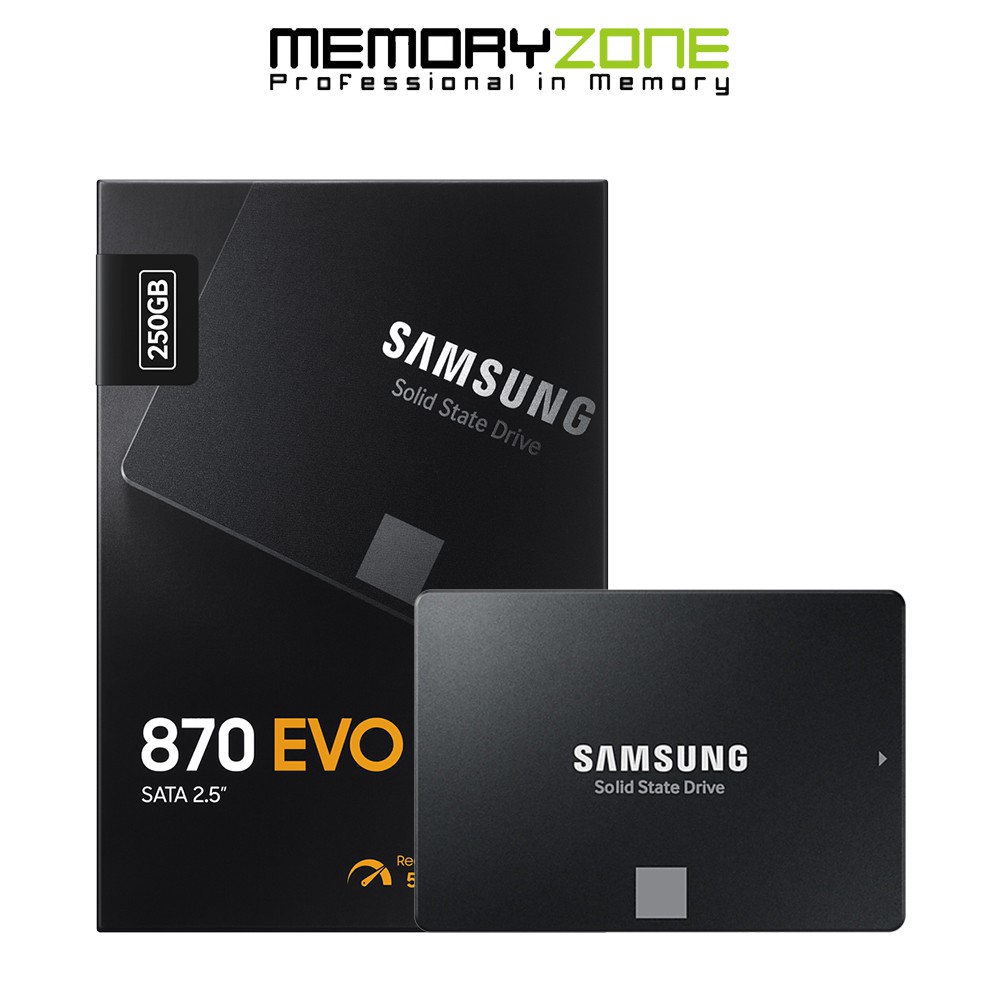 Ổ Cứng SSD Samsung 870 Evo 250GB 2.5Inch SATA III MZ-77E250BW | BigBuy360 - bigbuy360.vn