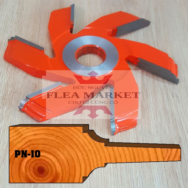 Dao tubi phay gỗ huỳnh ván PN10 CAO CẤP