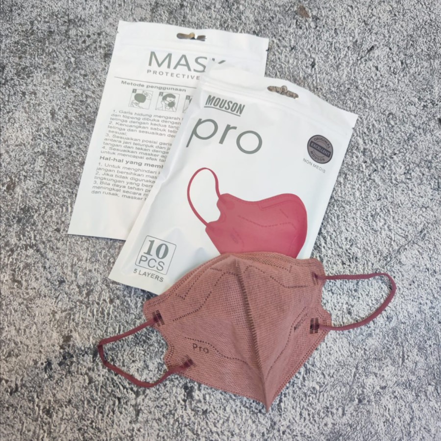 Set 10 Khẩu Trang Kn95 Kn 95 Kf 95 Pro 5 Lớp Màu Xanh Lá / Hồng / Nude / Xanh Lá / Kẹo Xinh Xắn