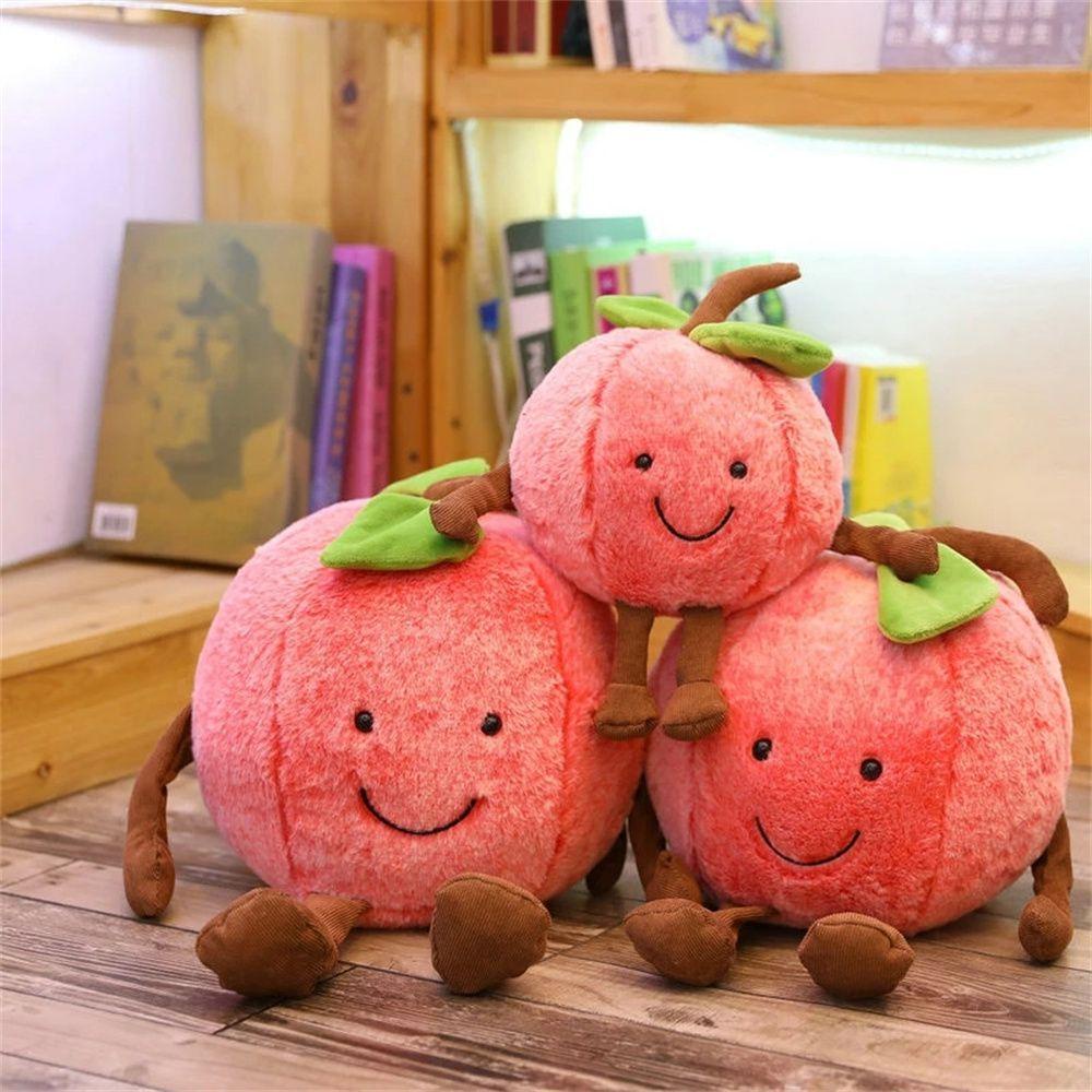 LANFY Trái Cây Nhồi Bông Mềm Mại Đáng Yêu Trang Trí Ghế Sofa