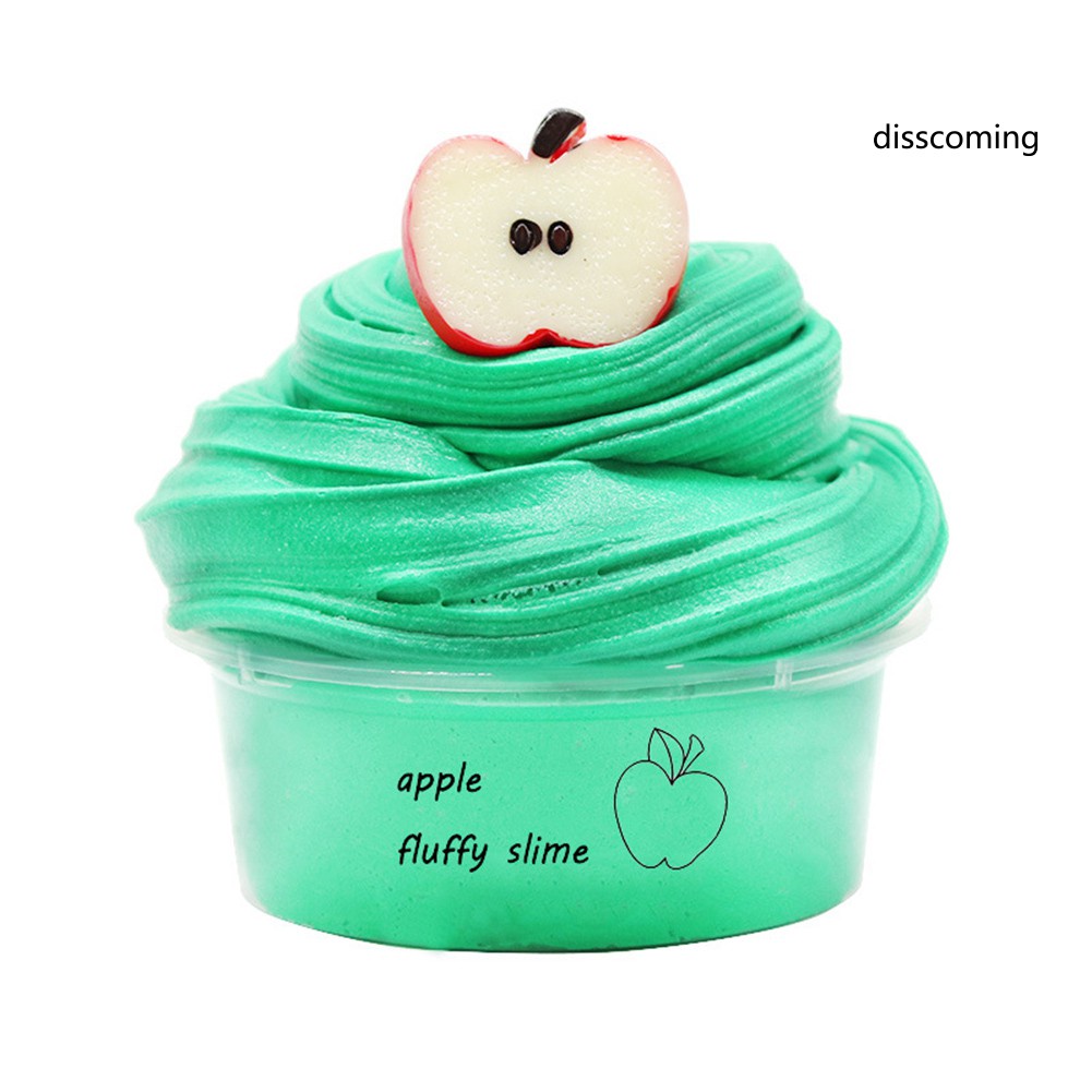 Đồ chơi chất nhờn ma quái slime hình trái cây / đào / cherry độc đáo 60ml
