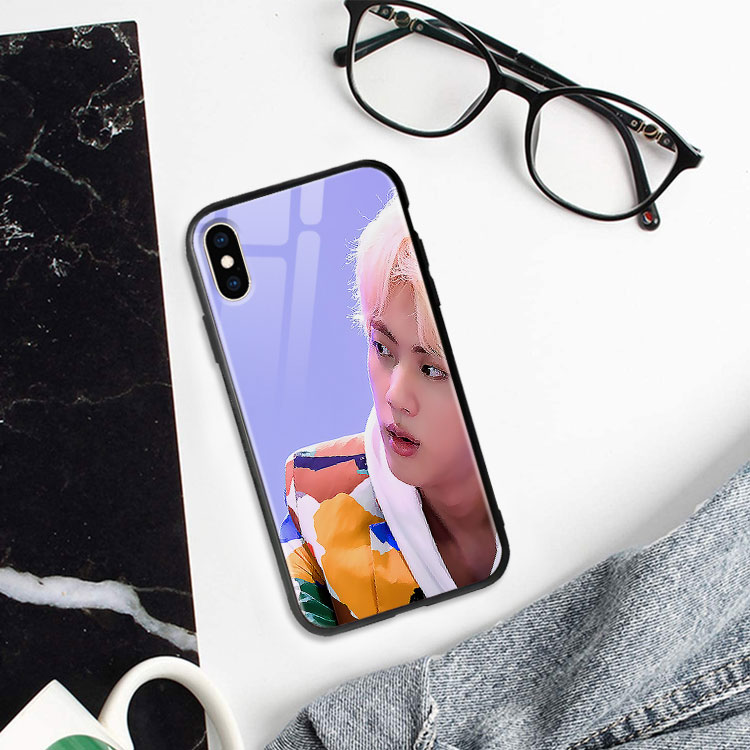 Ốp Độc Iphone Xs In Hình BTS JIN IDOL CONCEPT PHOTOSHOOT PROCASE Cho Iphone 12 11 Pro Max X Xs Max Xr 6 8 7 Plus