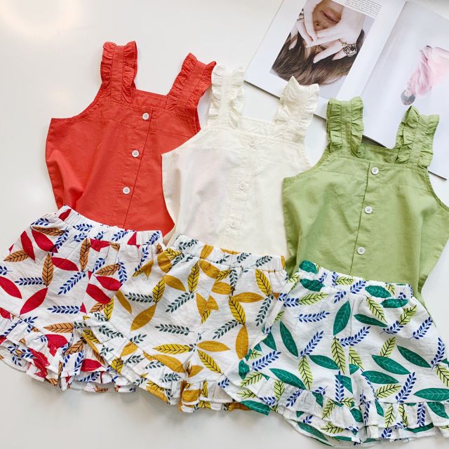 Bộ hai dây bé gái siêu cá tính