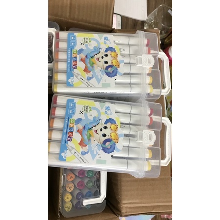 Bút Màu Dạ Marker 2 Đầu ZS 220