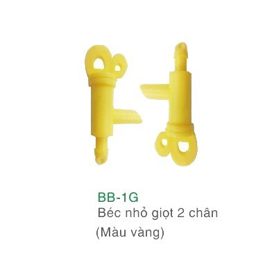 BÉC NHỎ GIỌT 2 CHÂN (MÀU VÀNG) (BỊCH 100CÁI)