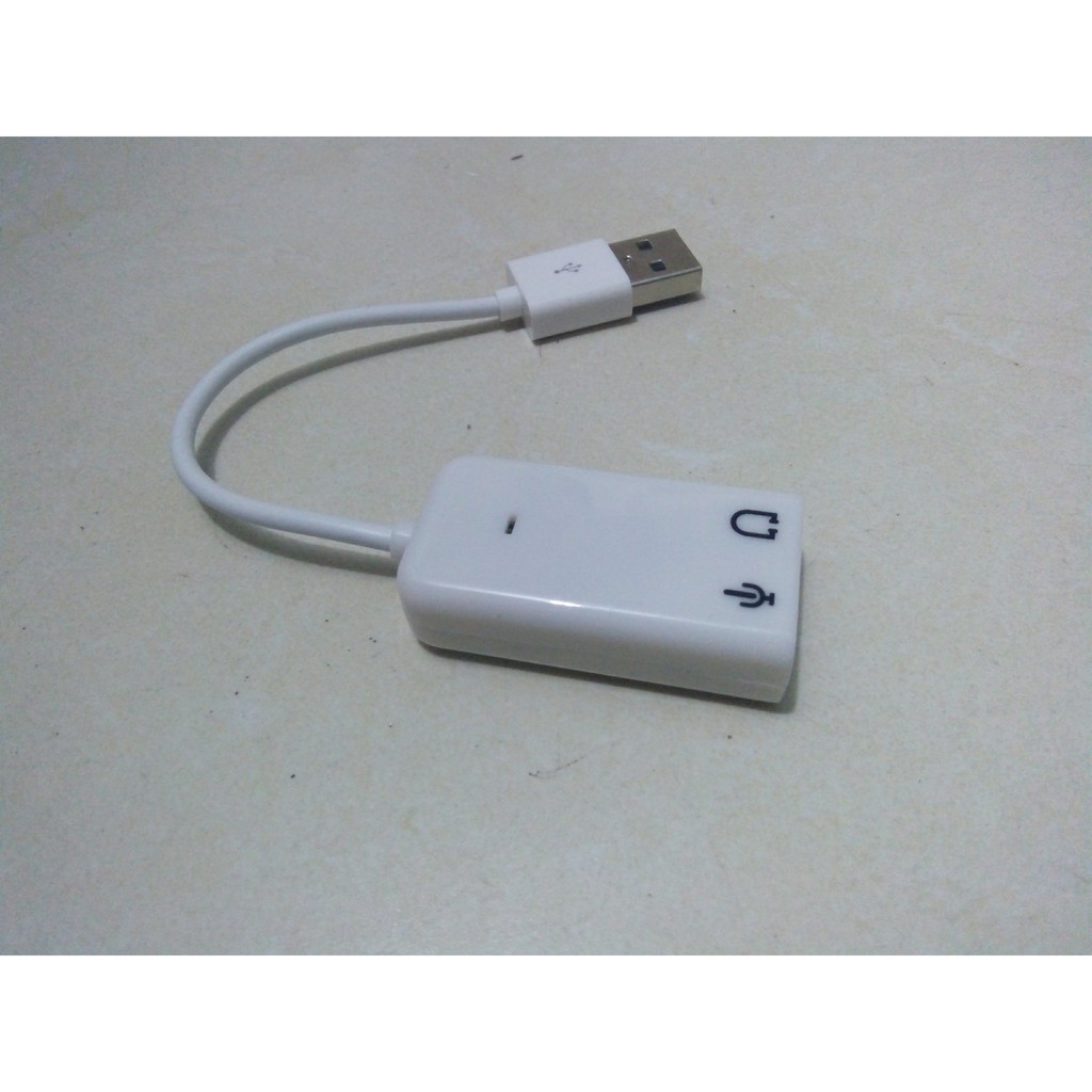 combo 10 usb sound dây TRẮNG RẺ