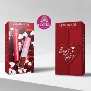 [Chính Hãng] Combo Son Kem Lì Lemonade Màu Tea + Son Lót Lip Filler Love Mẫu Mới