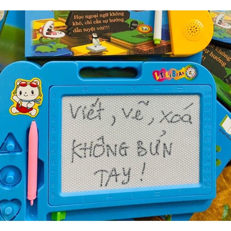 🐳🐳 Đồ Chơi Giáo Dục BẢNG VIẾT TỰ XOÁ THÔNG MINH🌹Cho Bé Tập Viết Và Vẽ - Đồ Chơi Dụng Cụ học tập giúp bé sáng tạo