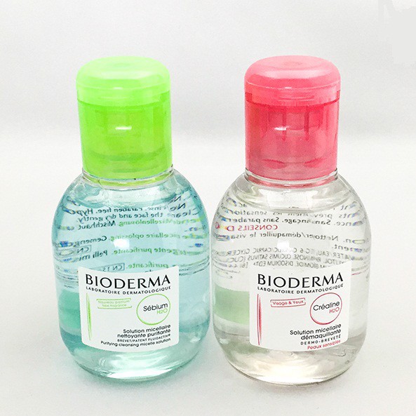 Nước tẩy trang Bioderma mini 100ml ⚜️Hàng Authentic⚜️