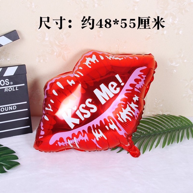 BONG BÓNG HÌNH NỤ HÔN - BÓNG ĐÔI MÔI KISS ME