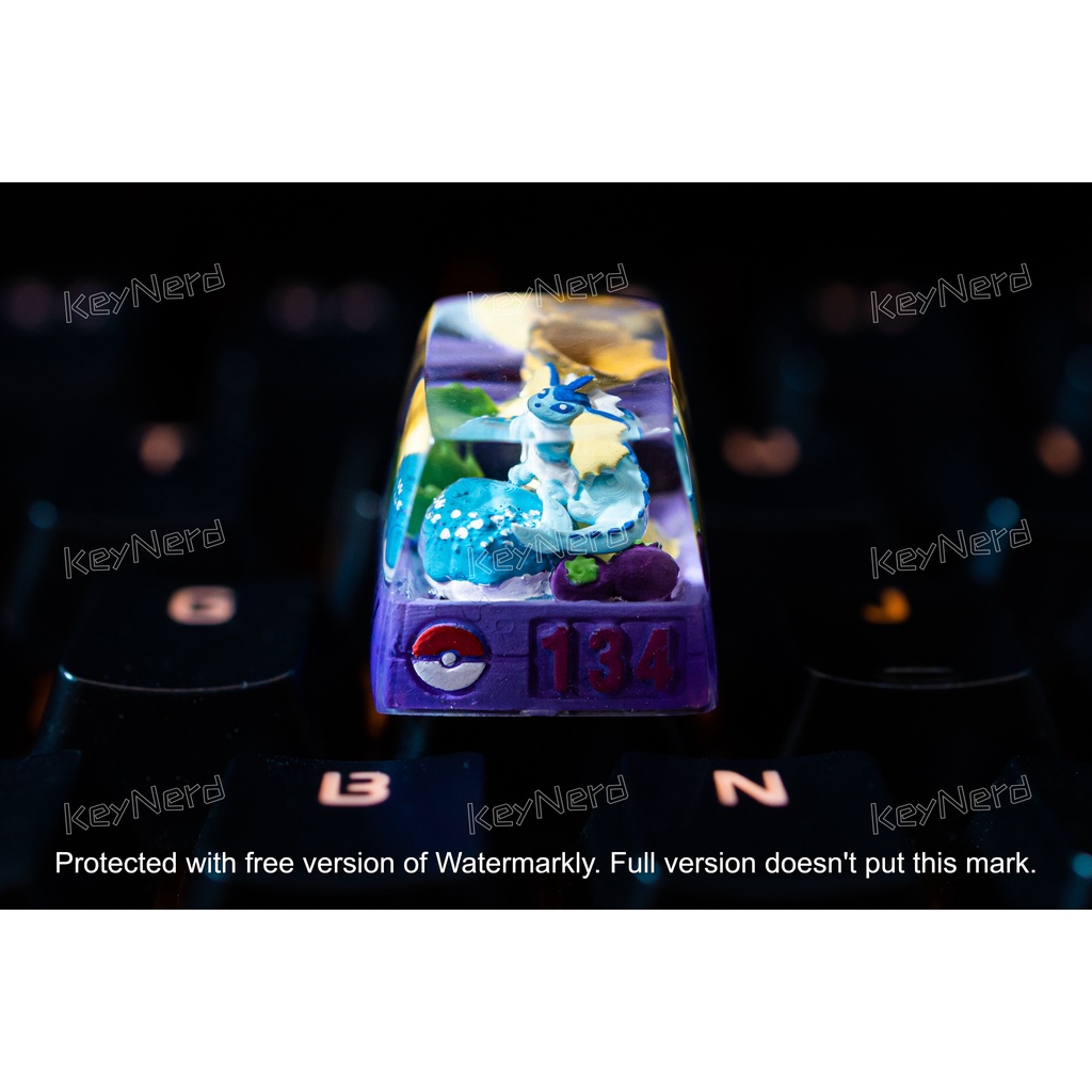Keycap resin pokemon - nút bàn phím cơ - artisan