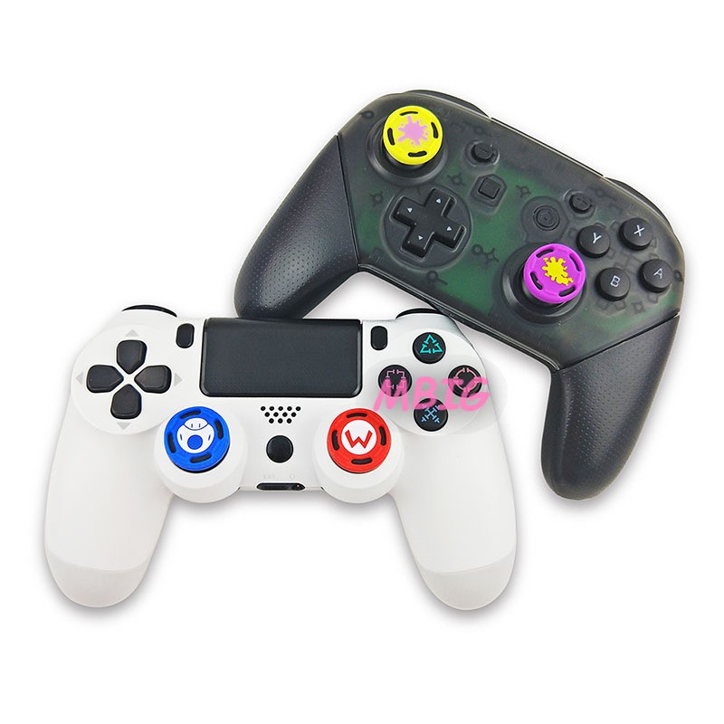 Bộ 8 đầu bọc nút tay cầm chơi game bằng silicon dành cho máy Switch Pro PS3 PS4 Xbox 360 One