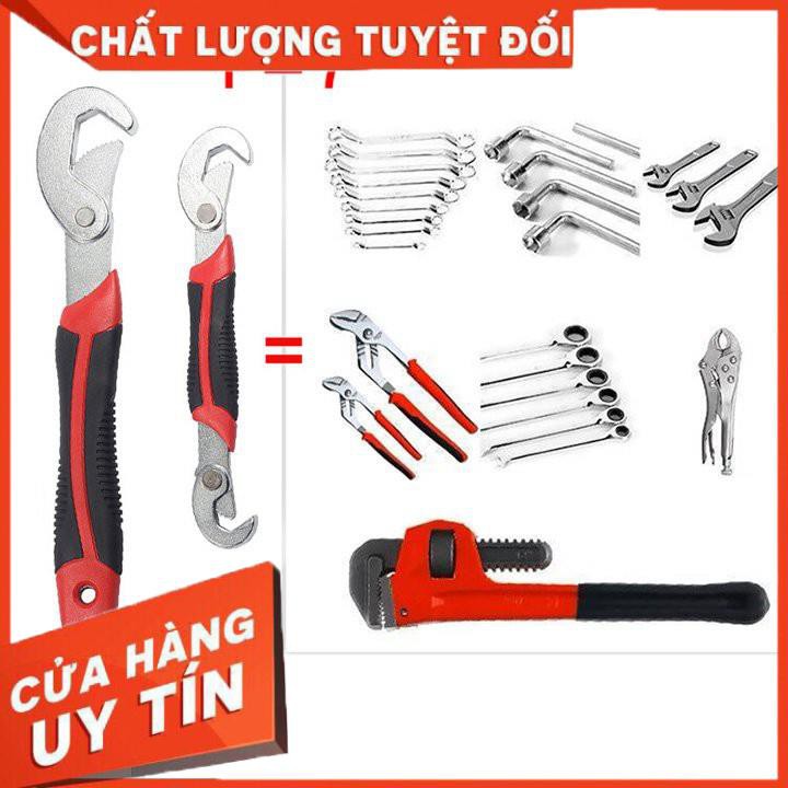 [Combo 2] Bộ cờ lê mỏ lết đa năng thông minh 2 trong 1 cle molet clê từ 9mm đến 36mm