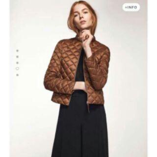 Áo phao lông vũ Massimodutti