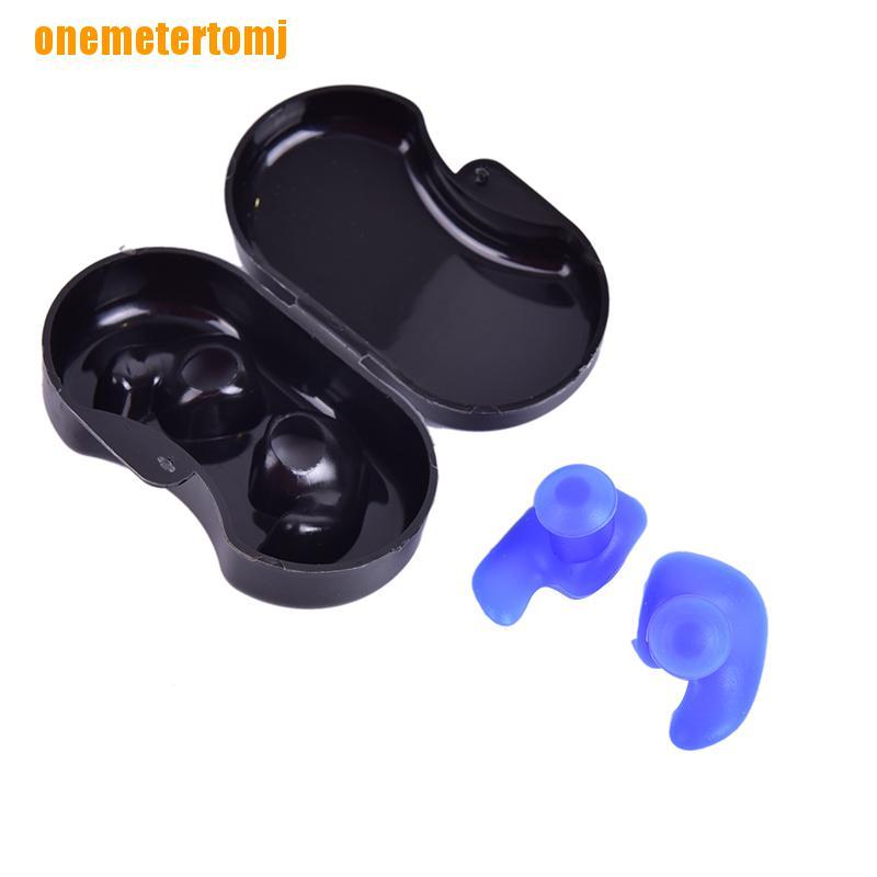 Cặp Nút Bịt Tai Bằng Silicon Chống Nước Tiện Dụng Khi Đi Bơi