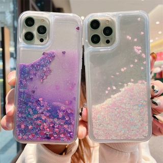 Ốp Lưng Kim Tuyến Nước Nhiều Mẫu Mã Cho Điện Thoại iPhone 14 Plus 14 Pro Max 13