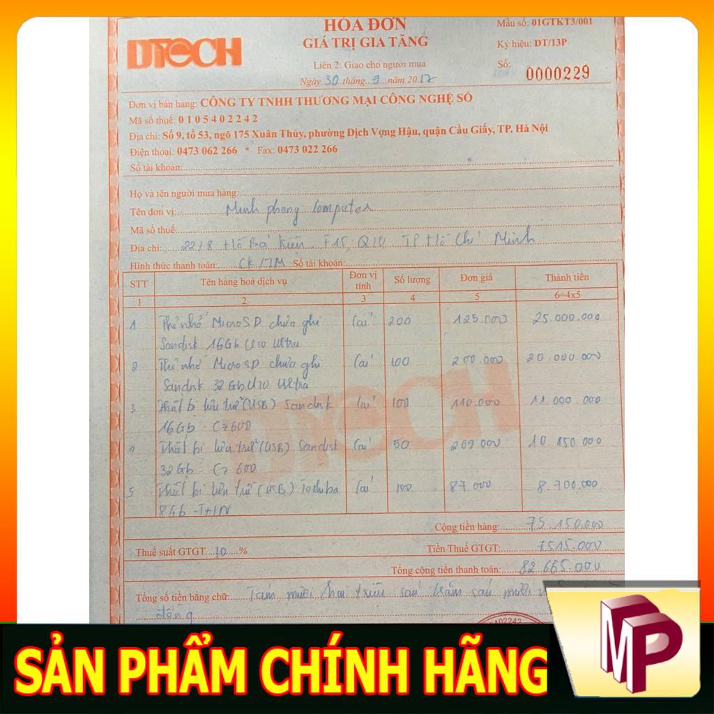 Thẻ nhớ Micro SD Sandisk Kingston  32gb 64gb siêu tốc độ bền bỉ - Minh Phong Store