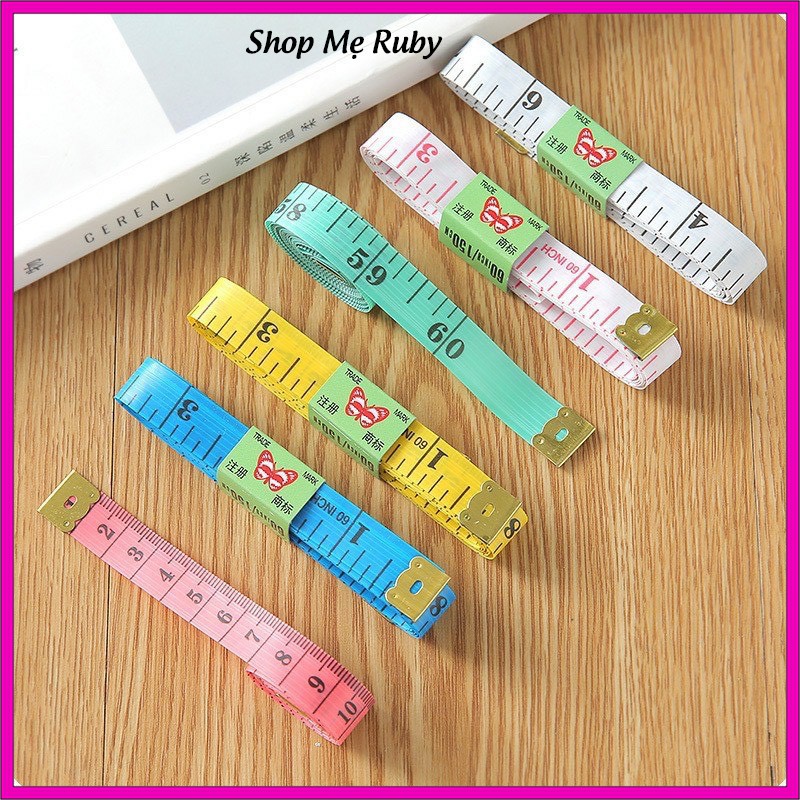 Thước dây đo eo nhiều màu sắc bền đẹp giá rẻ