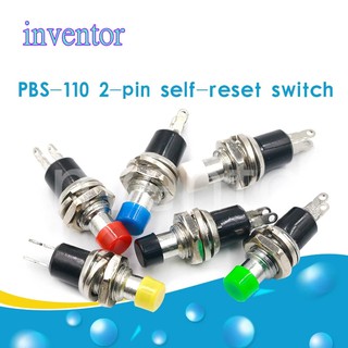 1 công tắc nút nhấn 7mm pbs-110
