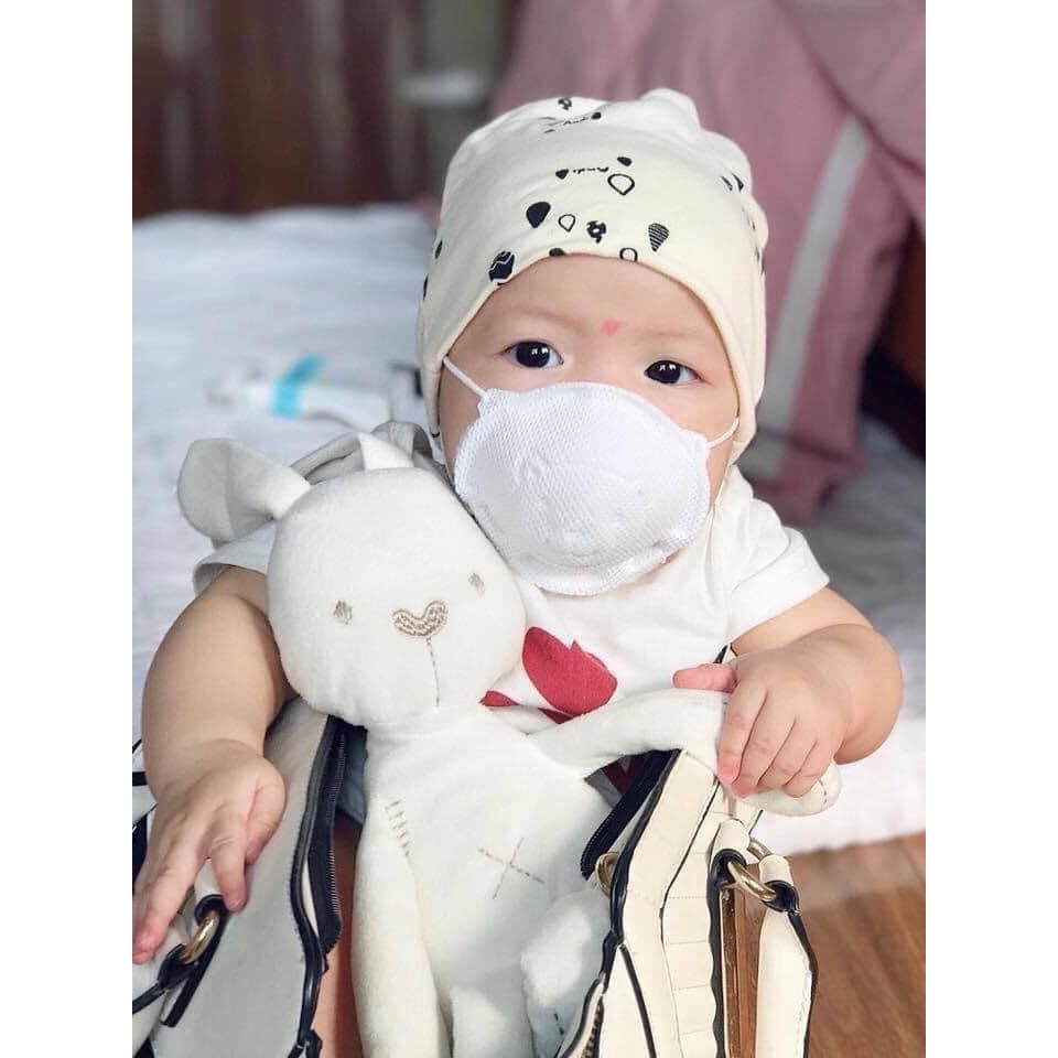 Khẩu trang gấu Pigeon nội địa nhật set 3 cái và set 7 cái ( mẫu mới)