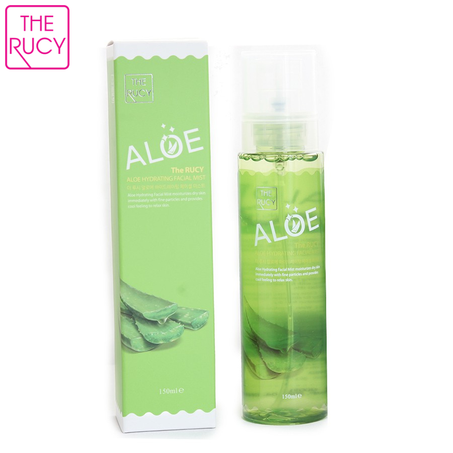 Xịt Khoáng The Rucy Aloe Hydrating Facial Mist 150ml