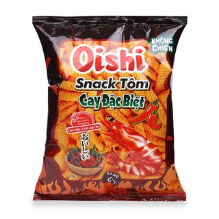 Snack Tôm Cay Đặc Biệt Đen Oishi 42gr