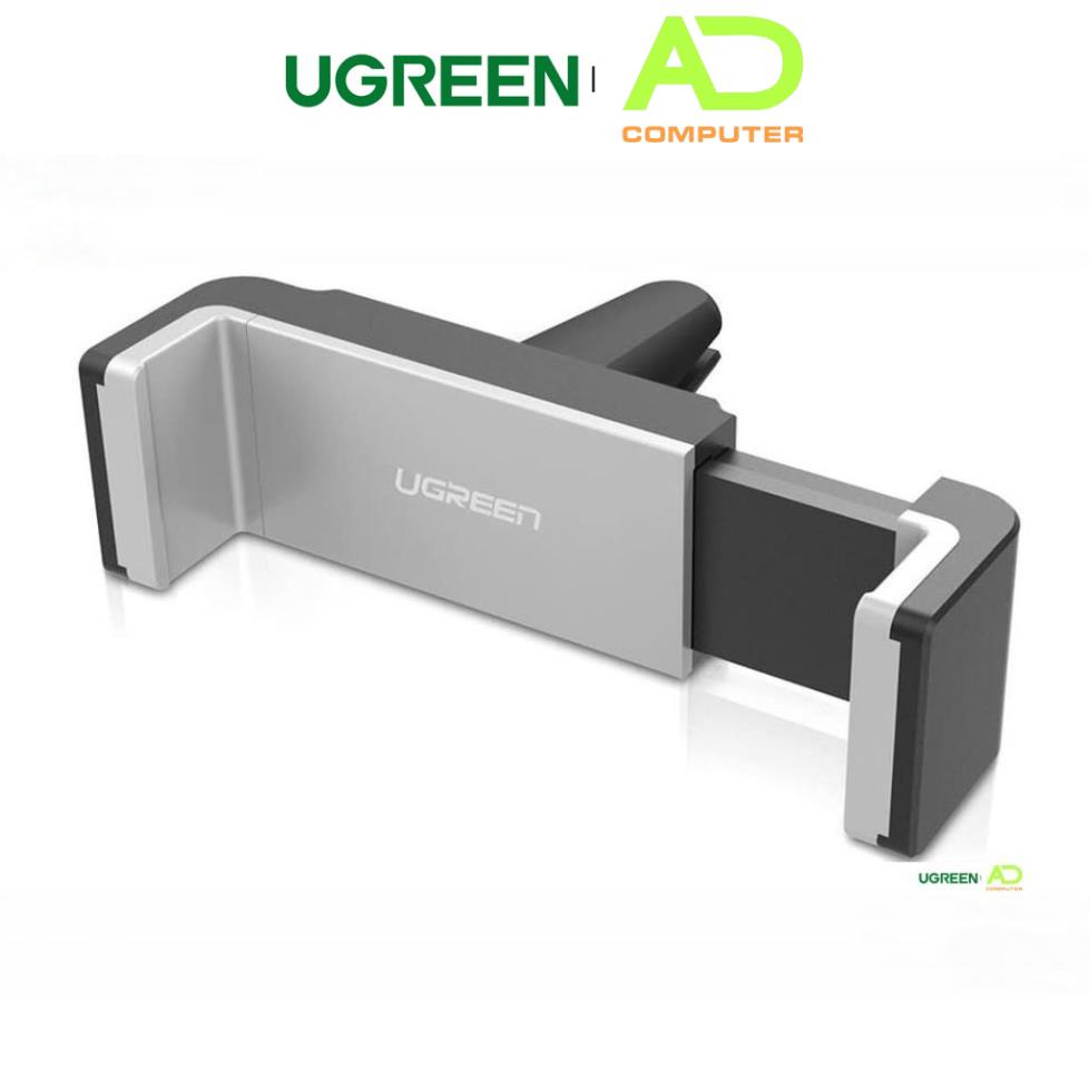 �Kẹp điện thoại trên ô tô UGREEN 30283 Kẹp khe gió điều hòa, Xoay góc 360 độ, chống rung lắc, trầy xước