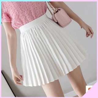 Chân váy ngắn kiểu dập ly có quần trong