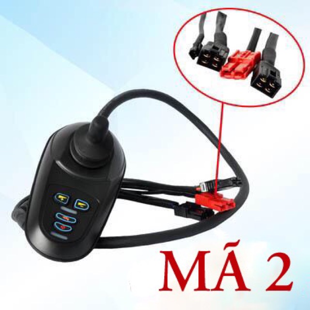 (sẵn mã 6)joystick 45A - tay điều khiển xe lăn điện