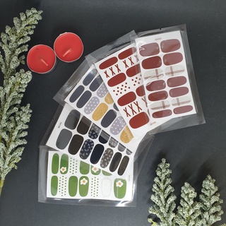 Set 14 nhãn dán móng, sticker dán móng 3d dễ thương 💖💖💖