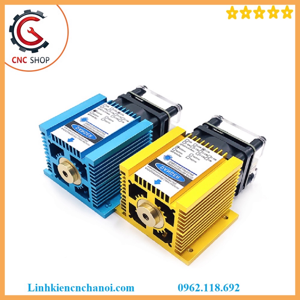 Đầu khắc laser 0.5-15W TTL