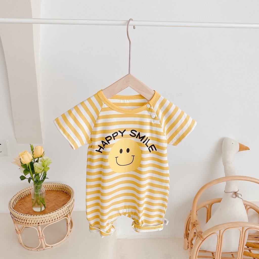 Body đùi hình Gấu dễ thương, quần áo bé trai bé gái LOTUKA, mẫu mới bodysuit cho bé từ 3-12kg