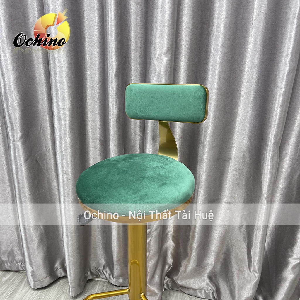 Ghế Trang Điểm, Ghế Makeup Chân Vàng K1 Sang Trọng ( Hàng Có Sẵn)