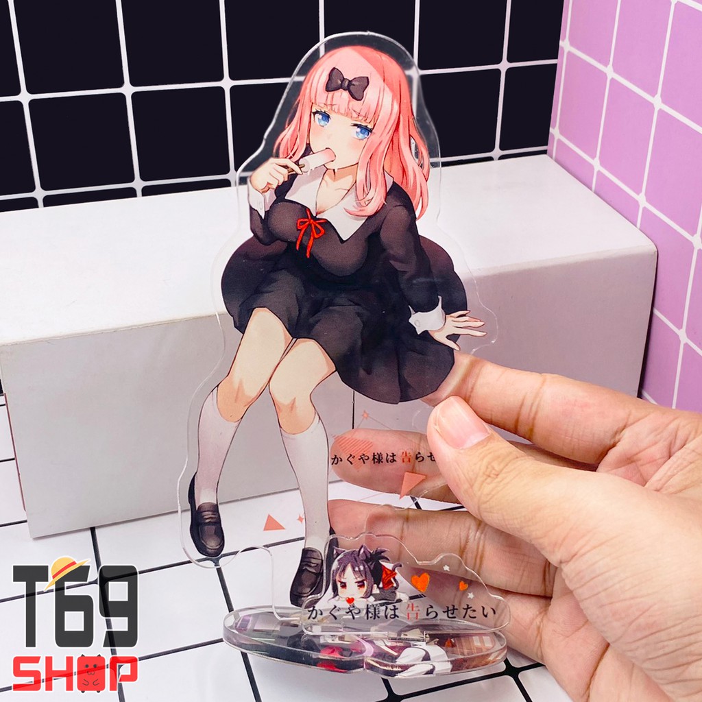 Tượng Standee mica anime Kaguya-sama: Love Is War