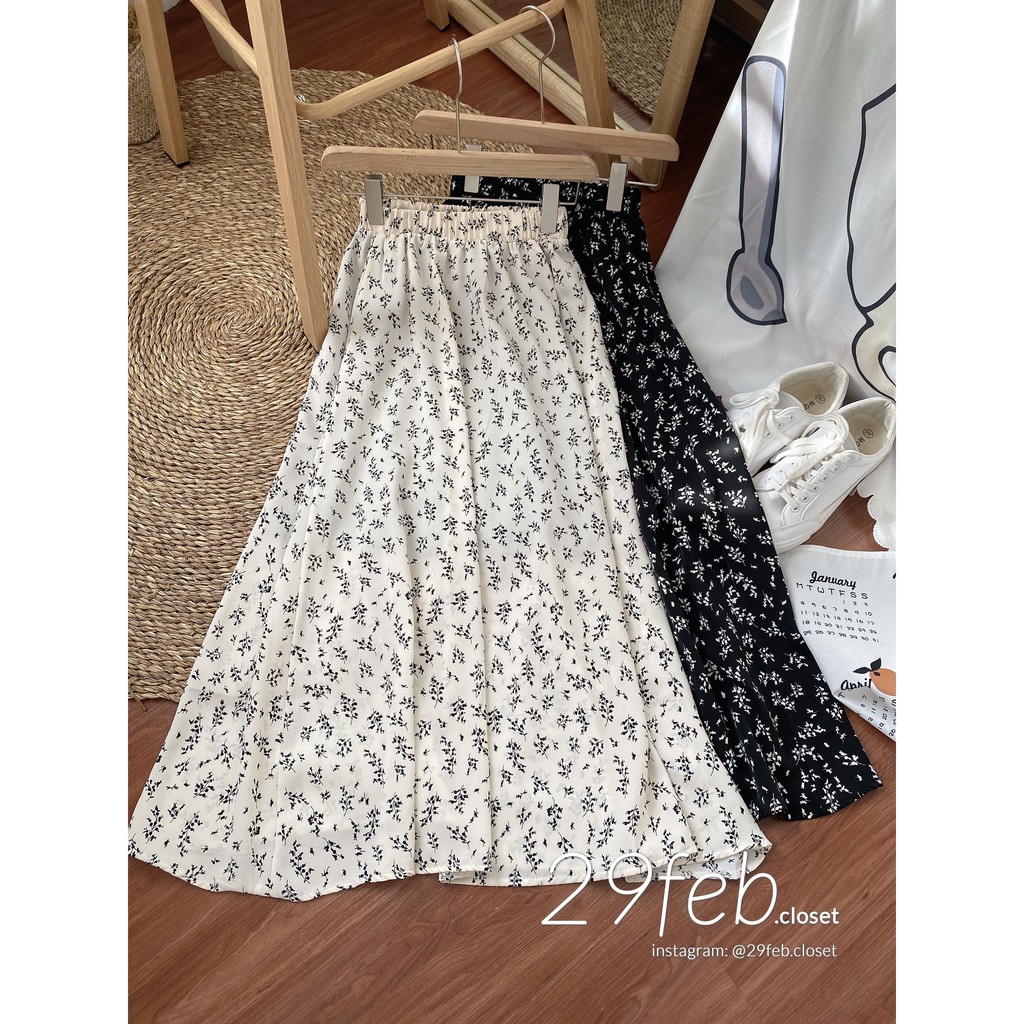 [Mã SKAMCLU7 giảm 10% tối đa 50K đơn 0Đ] Chân váy voan hoa nhí 2 lớp (Ảnh thật) | BigBuy360 - bigbuy360.vn